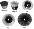 #12 Std-Stiff (12 Pkgs. of 12) Abbott-Robinson HP Brushes